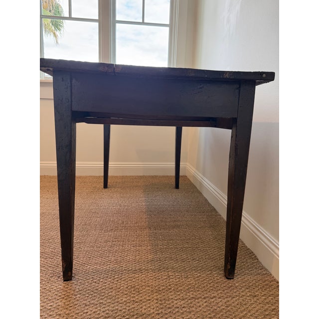 19th Century Chestnut Single Drawer Table From the South of France For Sale - Image 12 of 15