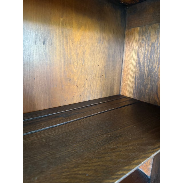 1930s Vintage Bernhardt Dining Room Hutch/Armoire - Heirloom Worth - Carved Detailing - Versatile For Sale - Image 11 of 14