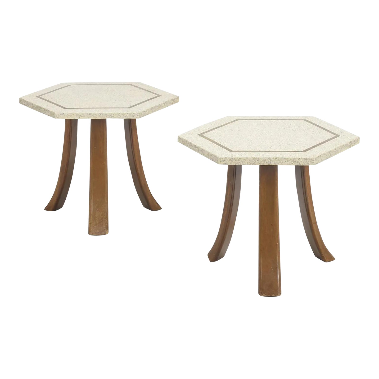 1960s Harvey Probber Occasional Tables, Pair | Chairish