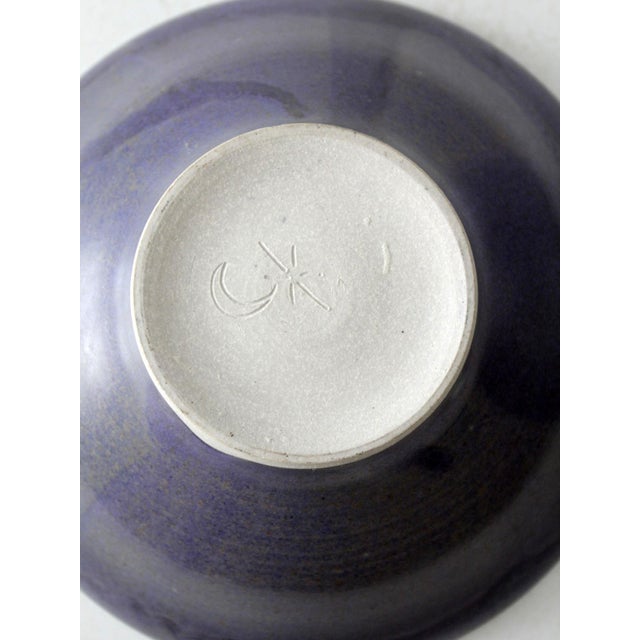 Vintage Studio Pottery Bowl For Sale - Image 4 of 9