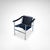 LC1 Blue and Black Ponyskin Armchair by Le Corbusier for Cassina, 1990s For Sale - Image 11 of 13