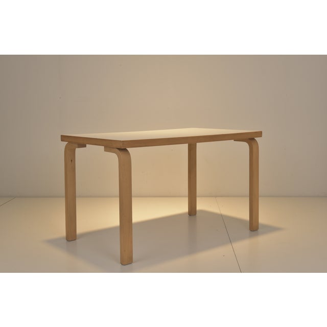 Alvar Aalto Side Table for Artek; Finland by Alvar Aalto, 1980s For Sale - Image 16 of 16