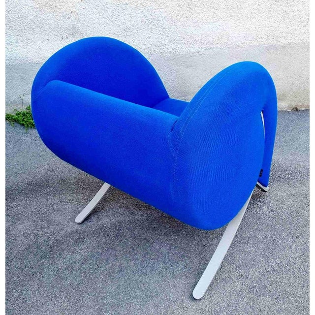 Virgola Armchair by Yaakov Kaufman for Arflex, Italy, 1991 For Sale - Image 14 of 15