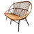 Vintage Rattan Bench from Rohe Noordwolde, 1960s For Sale - Image 4 of 8