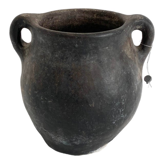 Antique Turkish Yoghurt Pottery Jug For Sale