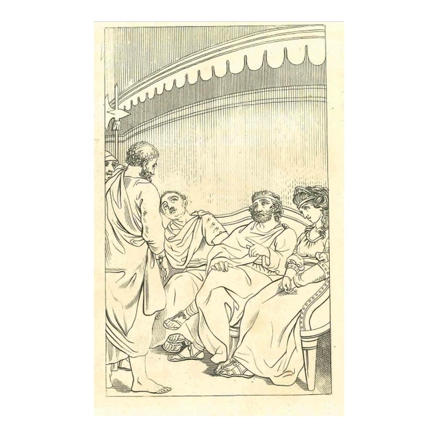 Thomas Holloway, Historical Men, Original Etching, 1810 For Sale