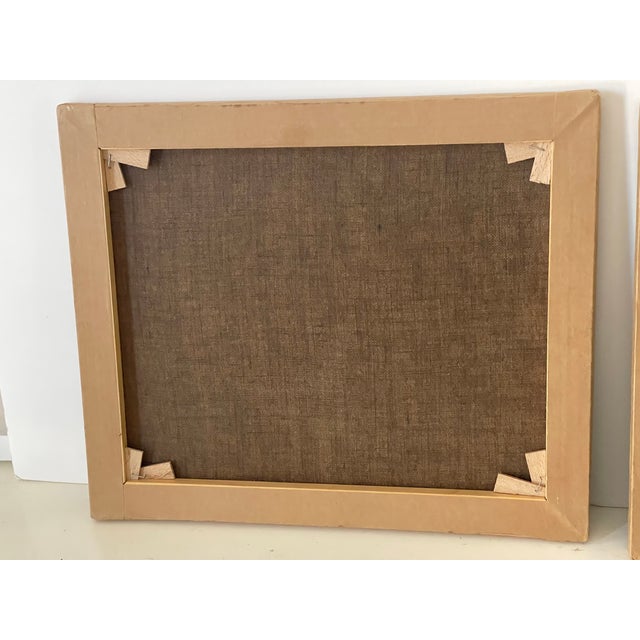 Textile Pair Early 19th Century European Antique Still Lives W Grapes For Sale - Image 7 of 7