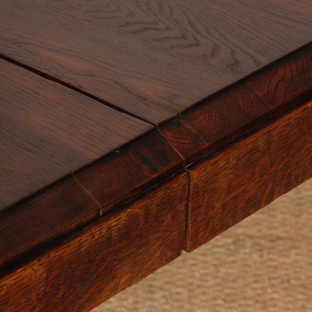 Vintage French Extendable Dining Table, 1940s For Sale - Image 6 of 10