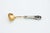 Silver Sauce Spoon with Gilded Shell for Right-Handers and Embossed Handle For Sale - Image 4 of 4