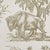 Not Yet Made - Made To Order Schumacher Western Toile Wallpaper In Stone For Sale - Image 5 of 7