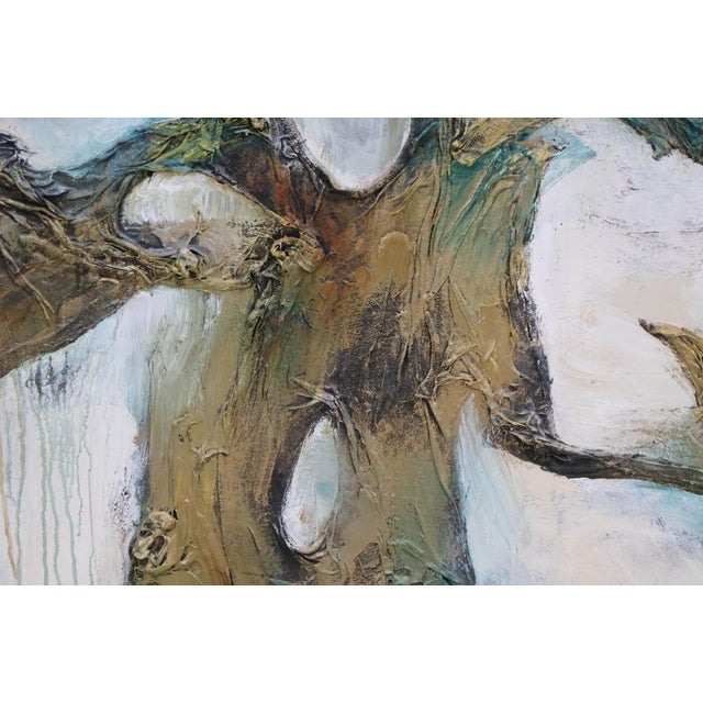 Jonas Gerard (1941–2020) – “The Texture of Time I” – Original Signed Mixed Media on Canvas – 42” X 54” For Sale In New York - Image 6 of 12