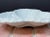 Late 20th Century Italian Off-White Ceramic Scalloped Shell Motif Divided Serving Bowl For Sale - Image 5 of 7