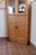 Rustic French Pine Glazed Bookcase in the style of Maison Regain, 1980s For Sale - Image 3 of 15