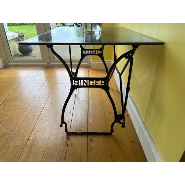 Hall, console, kitchen, study, computer, conservatory, patio and garden ‘Singer Sewing’ table frame.