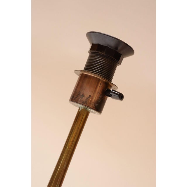 Brass Tall Swedish Modern Brass Table Lamp Model B66 by Hans Agne Jakobsson For Sale - Image 8 of 12