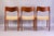 Mid-Century Modern Teak Model 71 Dining Chairs by Niels Møller for J. L. Møllers, 1960s, Set of 6 For Sale - Image 3 of 18
