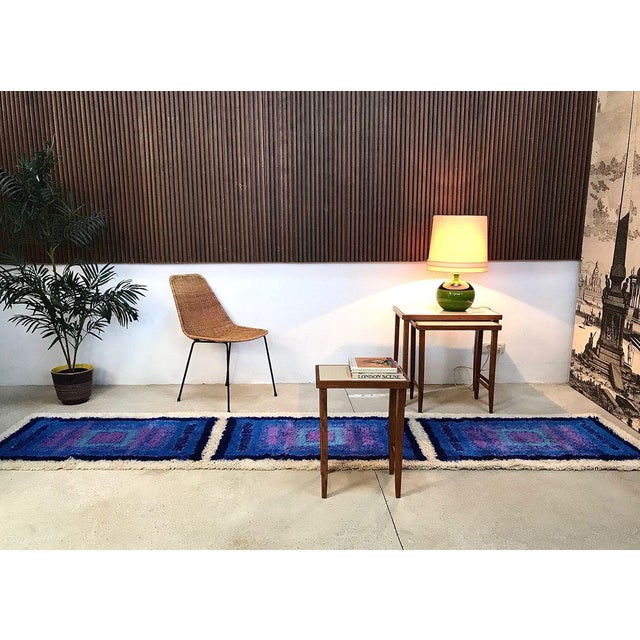 Abstract Graphic Rugs from Gilde, 1960s, Set of 2 For Sale - Image 15 of 16