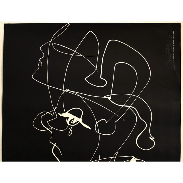 Contemporary 1988 Czech Opera Poster (Josef Flejsar) - Rigoletto by Giuseppe Verdi For Sale - Image 3 of 4