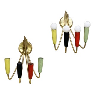 Wall Lights, 1950s, Set of 2 For Sale