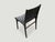 Contemporary Andrianna Shamaris Modern Chair Series Single Backed Leather Woven Chair For Sale - Image 3 of 6