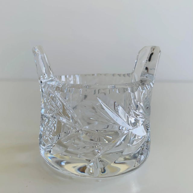 Vintage Lead Crystal Salt Cellar Bucket For Sale In San Diego - Image 6 of 6