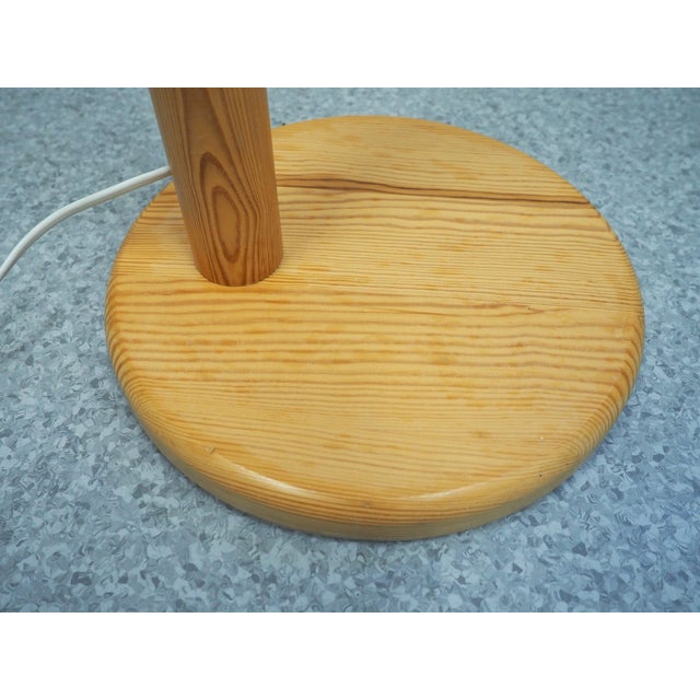 Pine Floor Lamp for Solbacken, Sweden, 1970s For Sale - Image 10 of 15