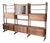Brutalist Oak Wall Unit by Henning Kjærnulf, 1970s, Set of 6 For Sale