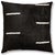 "This 20x20 inch (50x50 cm) handmade silk velvet throw pillow features a refined minimalist composition in deep matte...