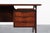 Omann Jun Møbelfabrik Danish Modern Floating Top Rosewood Desk Modern 75 by Gunni Omann For Sale - Image 4 of 15