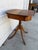 Wood Vintage Federal Revival Wood Pedestal Side Table With Traditional Carved Details For Sale - Image 7 of 12