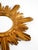 Mid-Century Modern Italian Sunburst Wall Mirror in Wood and Resin, 1950s For Sale - Image 6 of 15