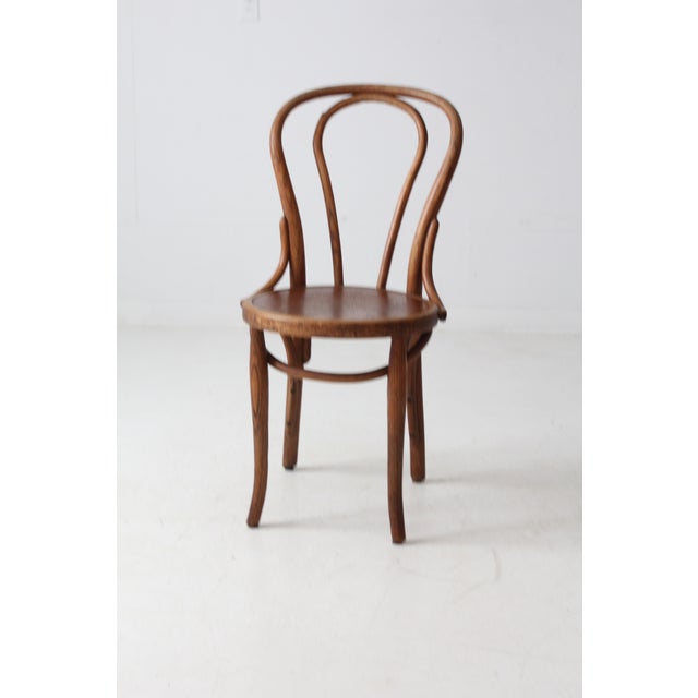 Antique Herhold Chair Co Bentwood Cafe Chair For Sale - Image 12 of 15