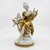 Giuseppe Cappé, Music and Poetry in White and Gold Porcelain, circa 1960. Made around 1960, these two figures by the...