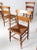 Wood Antique Rush Seat Dining Chairs Set of 6 For Sale - Image 7 of 13