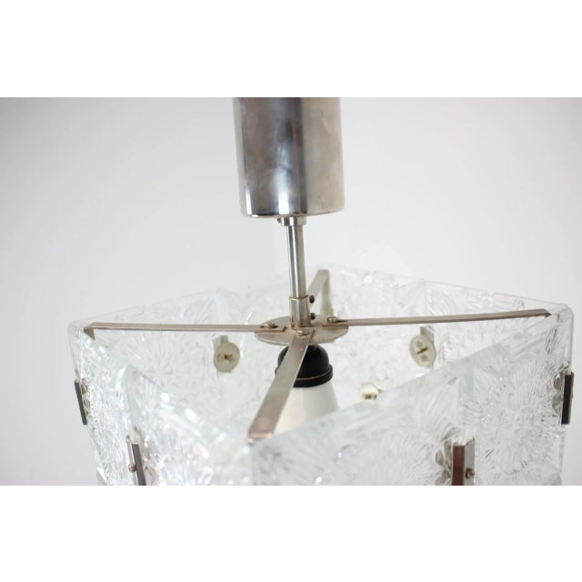 1970s Mid-Century Pendant from Kamenický Šenov, 1970s For Sale - Image 5 of 10