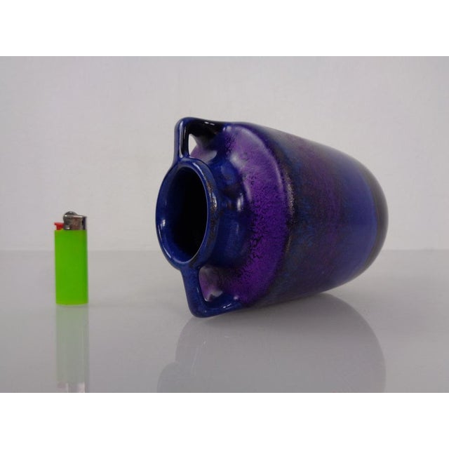 Purple and Blue Ceramic Model 3301 Vase from Marei, Germany, 1960s For Sale - Image 14 of 18