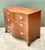 Late 20th Century Vintage George 111 Serpentine Commode For Sale - Image 5 of 12