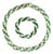 Vintage, Chrysoprase, Diamond and 18k Gold Necklace and Bracelet Suite, 2 Pieces For Sale