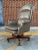 Traditional Traditional Wingback Executive Chair From Leathercraft For Sale - Image 3 of 13