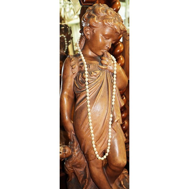 1970s Opera Strand Semi Baroque Pearls, 36" For Sale - Image 16 of 16