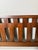 Vintage 1970s Lane Altavista Brutalist Staccato Rosewood and Walnut Headboard in King by Paul McCobb For Sale In Houston - Image 6 of 11