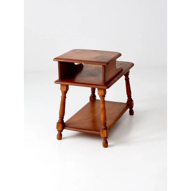 Mid-Century Ranch Style End Table For Sale - Image 6 of 8