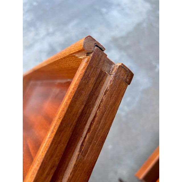 Vintage Danish Westnofa Rosewood Dresser Gentleman's Chest Drawers Highboy For Sale - Image 11 of 14