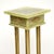 1900 - 1909 Antique French Onyx and Brass Plant Stand Column, 1900s For Sale - Image 5 of 11