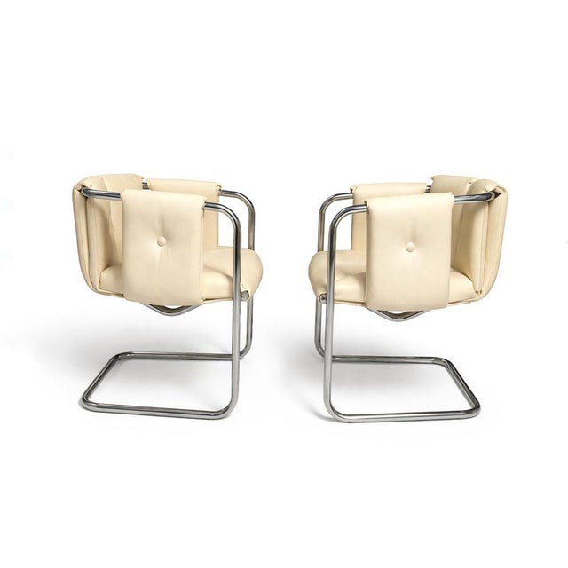 Bauhaus Lounge Space Age Chairs, 1970s, Set of 2 For Sale - Image 3 of 10