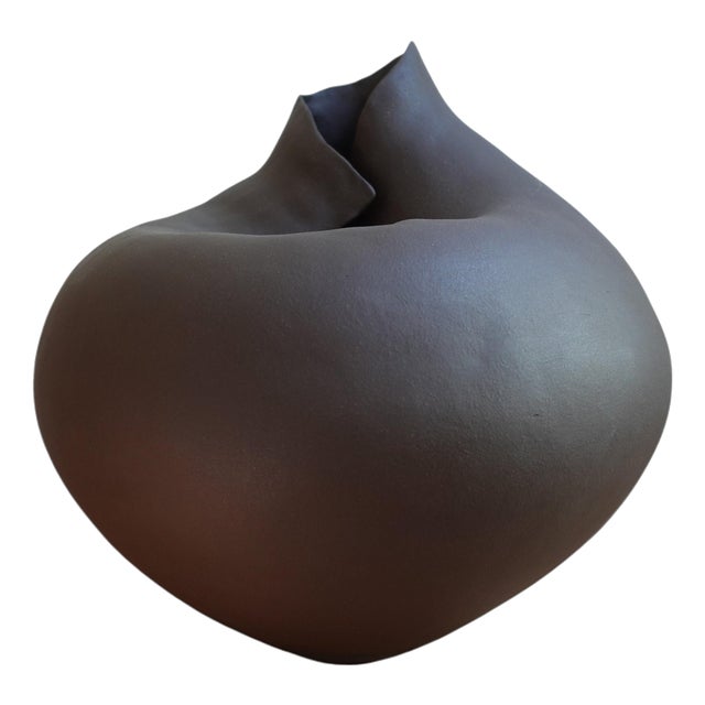 Blossom VI Sculptural Ceramic Vase by Audrey Vo Van For Sale