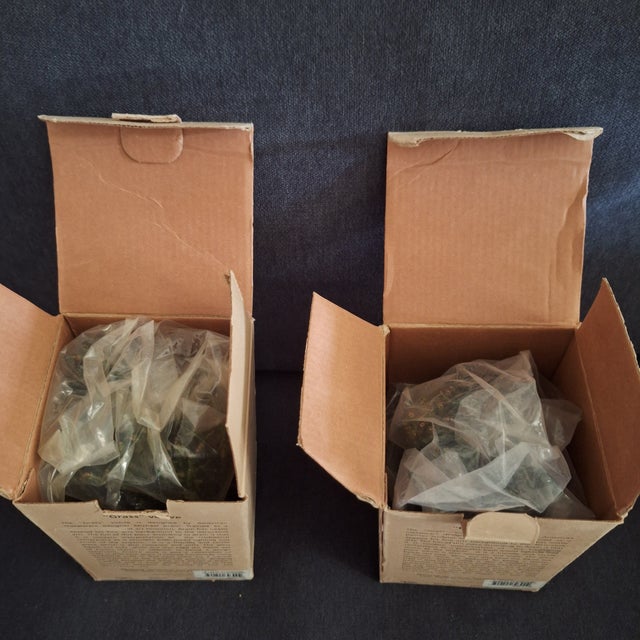Michael Aram Michael Arams Beaded Grass Votives - Set of 2 with boxes For Sale - Image 4 of 9