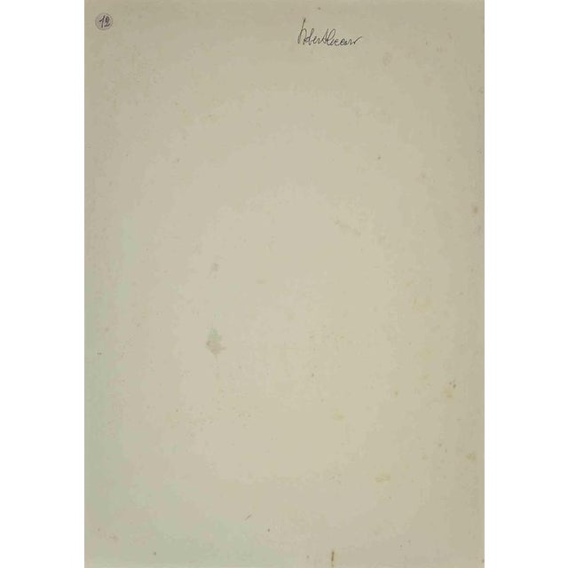 Two Figures is an original Contemporary Artwork realized in the 21st Century by Roberto Cuccaro. Original Gouache on...