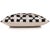 Handmade Velvet Ikat Lumbar Pillow 16x24 | Black & Ivory Geometric For Sale In San Francisco - Image 6 of 8