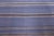 Textile Doris Leslie Blau Vintage Indian Dhurrie Striped Purple Rug For Sale - Image 7 of 9
